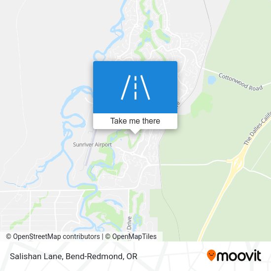 Salishan Lane map