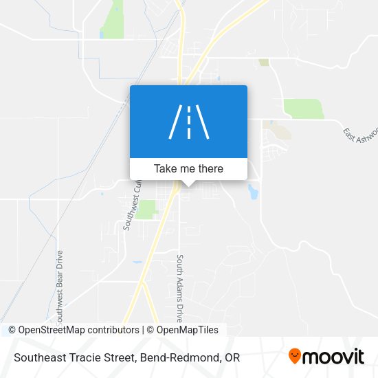Mapa de Southeast Tracie Street