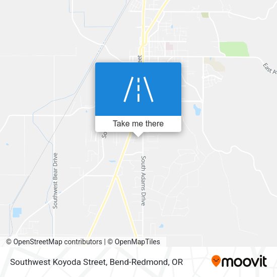Mapa de Southwest Koyoda Street