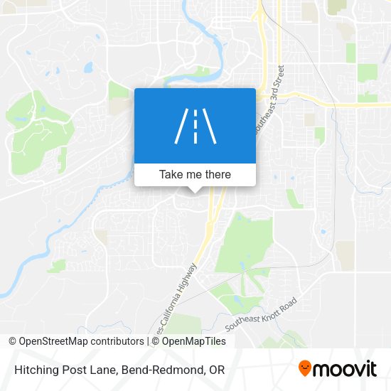 Mapa de Hitching Post Lane