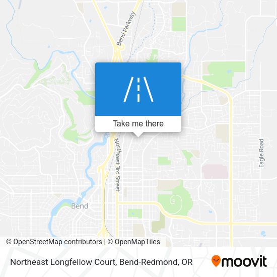 Mapa de Northeast Longfellow Court