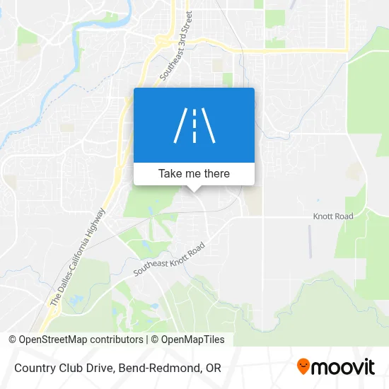 Country Club Drive map