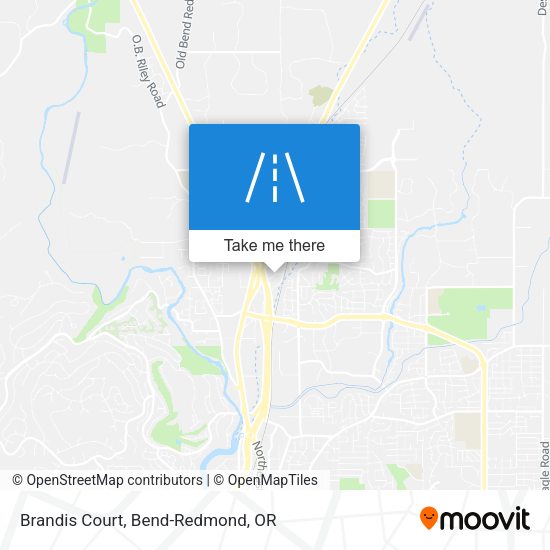 Mapa de Brandis Court
