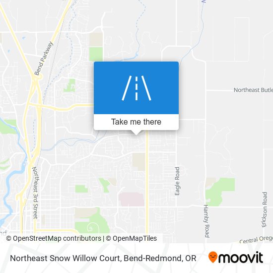 Mapa de Northeast Snow Willow Court