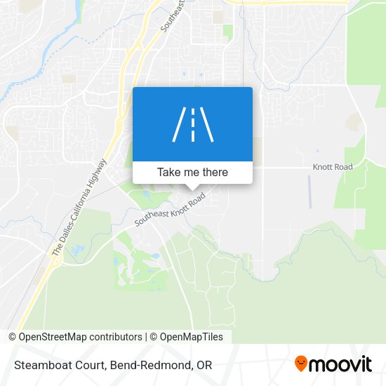 Steamboat Court map