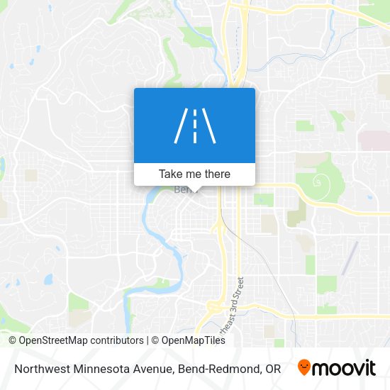 Mapa de Northwest Minnesota Avenue