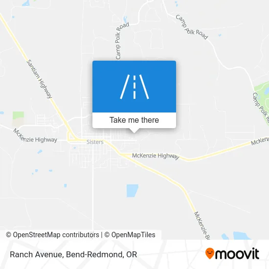 Ranch Avenue map