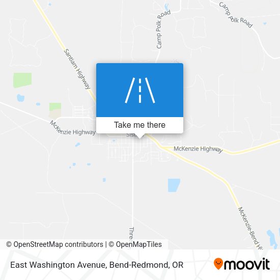 Mapa de East Washington Avenue