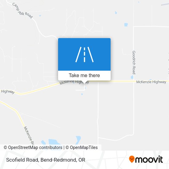 Mapa de Scofield Road