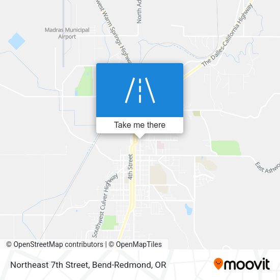 Mapa de Northeast 7th Street