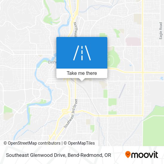 Mapa de Southeast Glenwood Drive