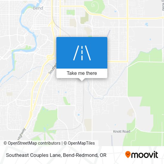 Southeast Couples Lane map