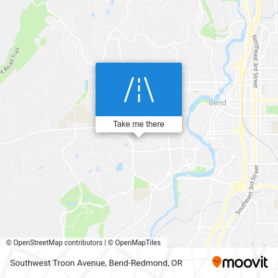 Mapa de Southwest Troon Avenue