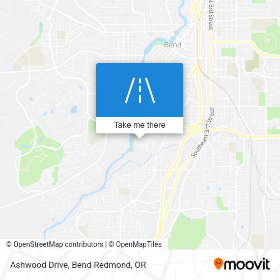 Ashwood Drive map