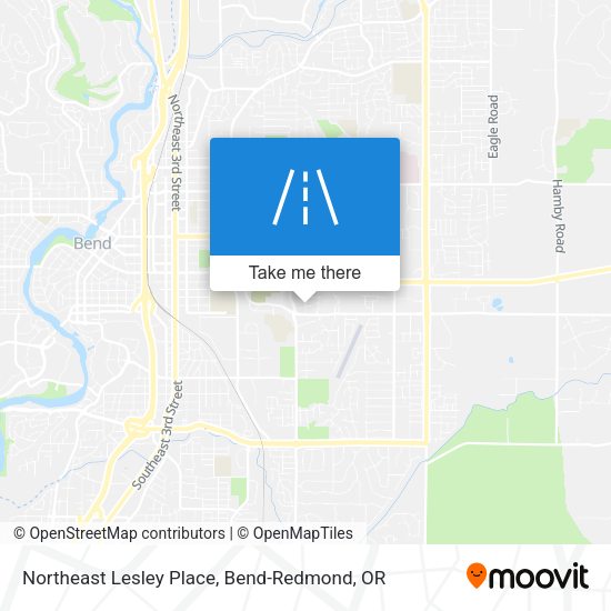 Mapa de Northeast Lesley Place