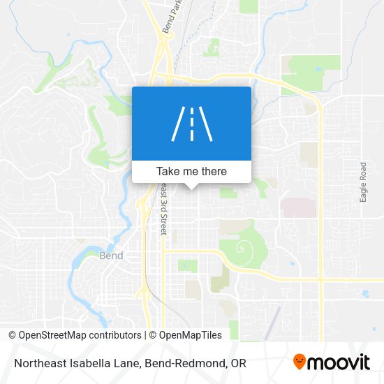 Northeast Isabella Lane map