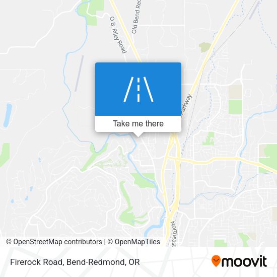 Mapa de Firerock Road