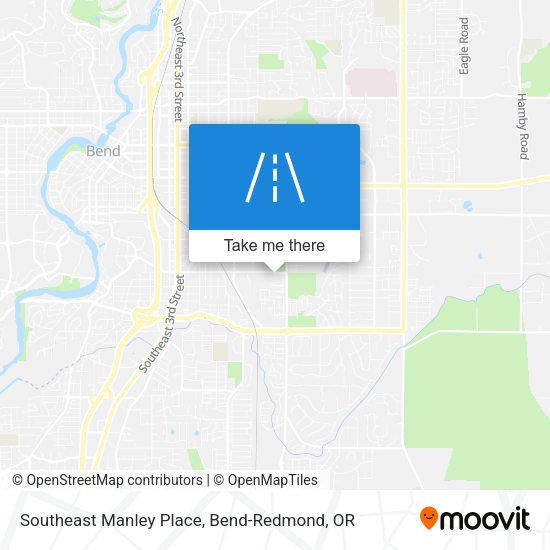 Southeast Manley Place map