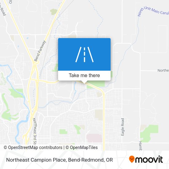 Mapa de Northeast Campion Place