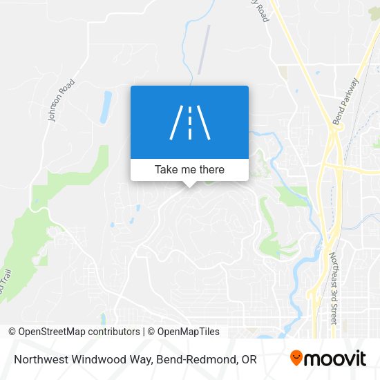 Mapa de Northwest Windwood Way