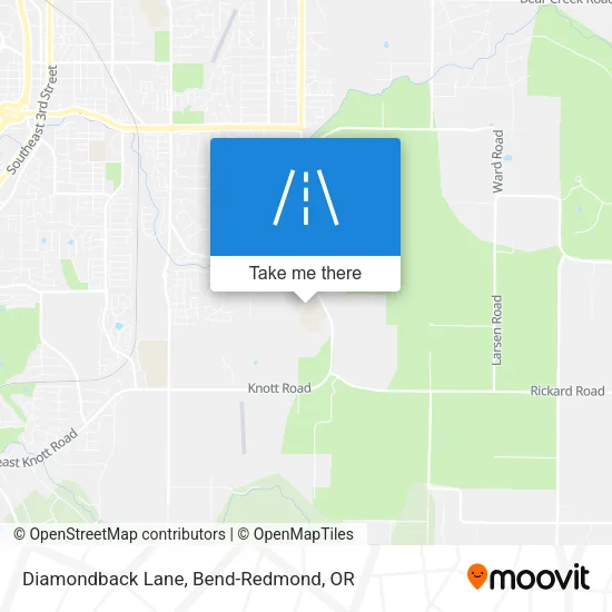 Diamondback Lane map