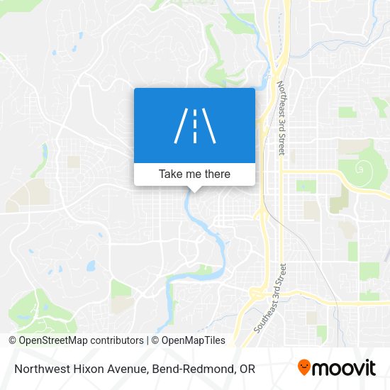 Mapa de Northwest Hixon Avenue