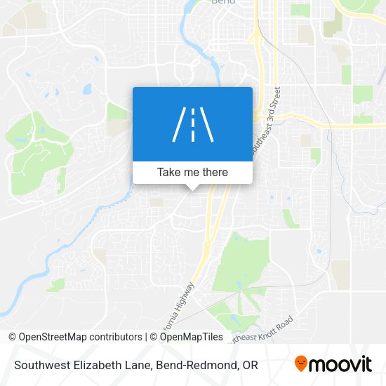 Mapa de Southwest Elizabeth Lane