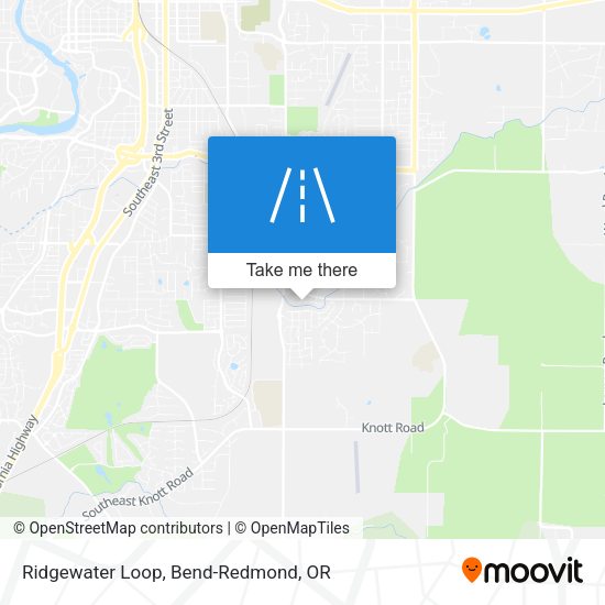 Ridgewater Loop map