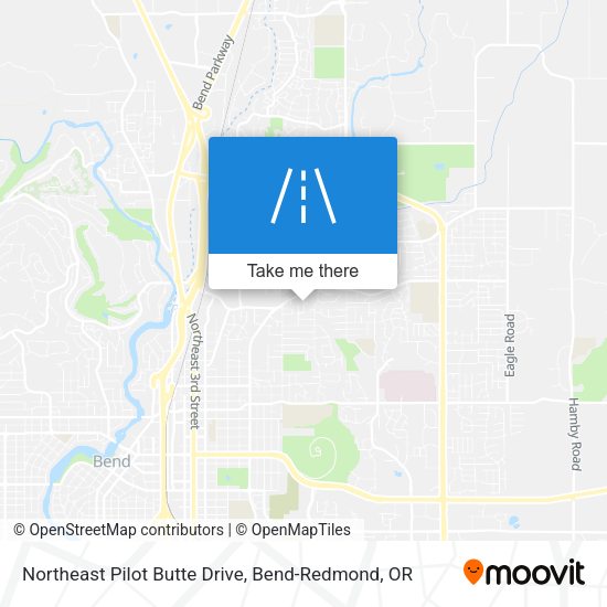 Northeast Pilot Butte Drive map