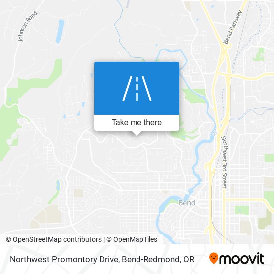 Northwest Promontory Drive map