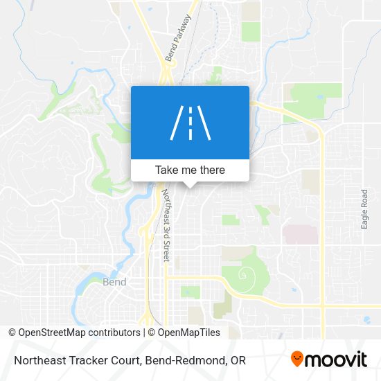 Northeast Tracker Court map