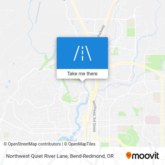 Northwest Quiet River Lane map