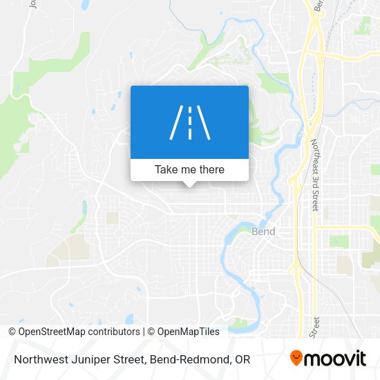 Mapa de Northwest Juniper Street