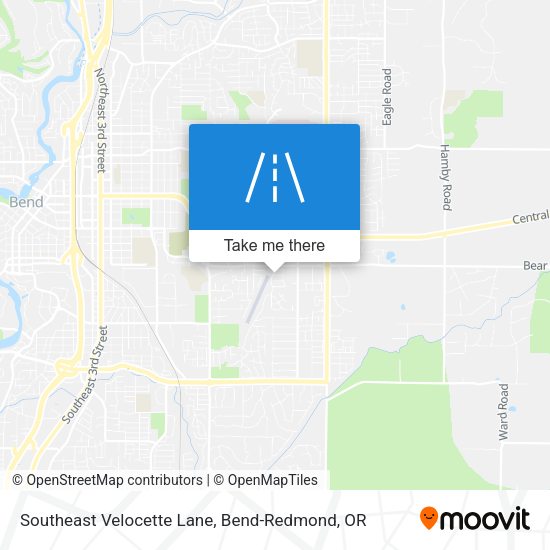 Southeast Velocette Lane map
