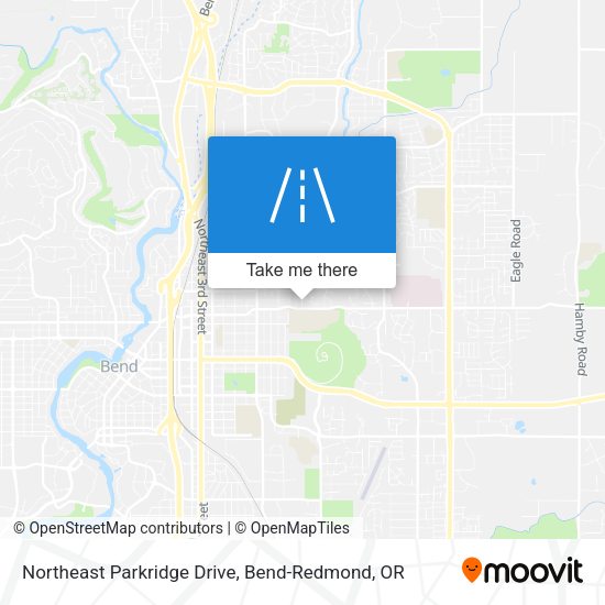 Mapa de Northeast Parkridge Drive