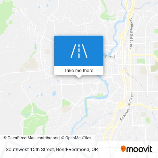 Mapa de Southwest 15th Street