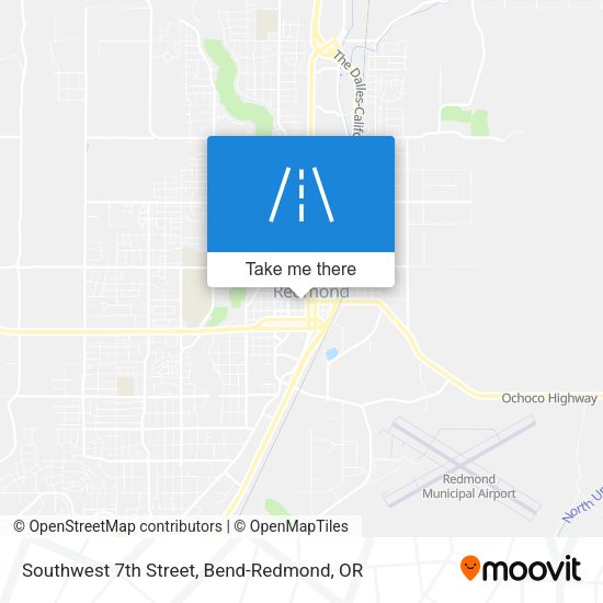 Southwest 7th Street map