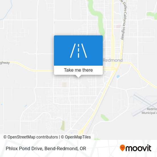 Phlox Pond Drive map