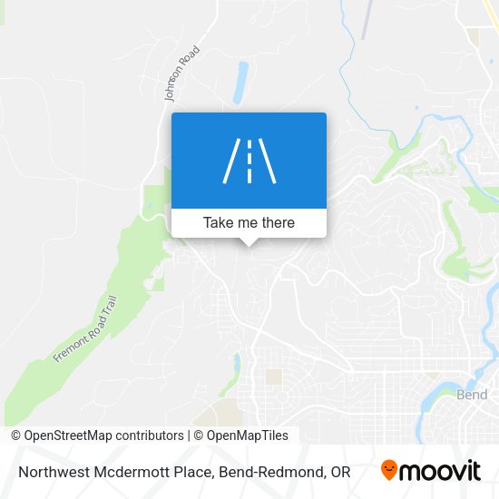 Mapa de Northwest Mcdermott Place