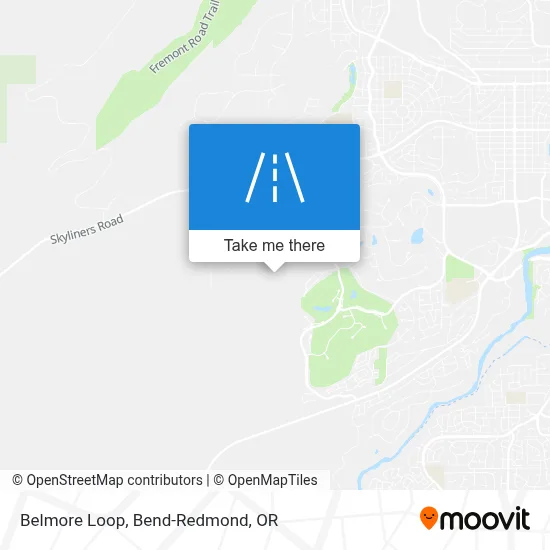 Belmore Loop map