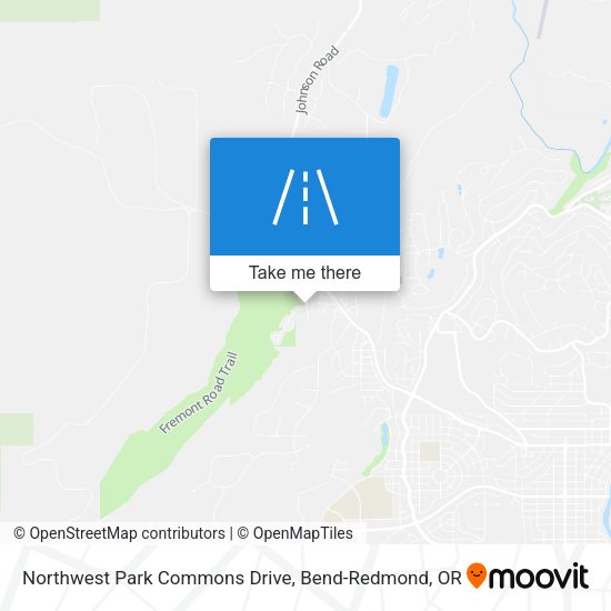 Northwest Park Commons Drive map
