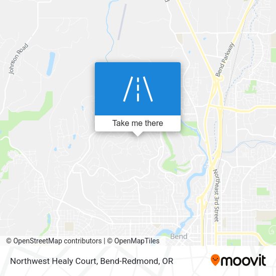 Northwest Healy Court map