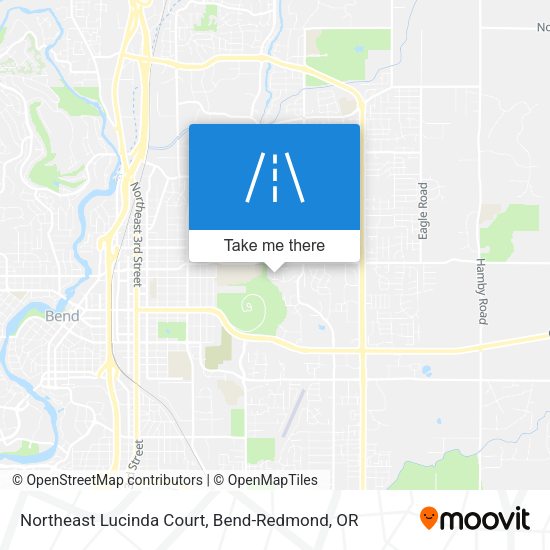 Mapa de Northeast Lucinda Court