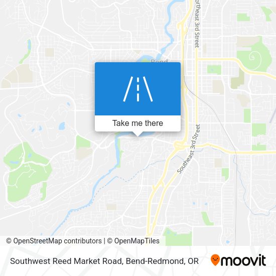 Mapa de Southwest Reed Market Road