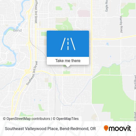 Southeast Valleywood Place map