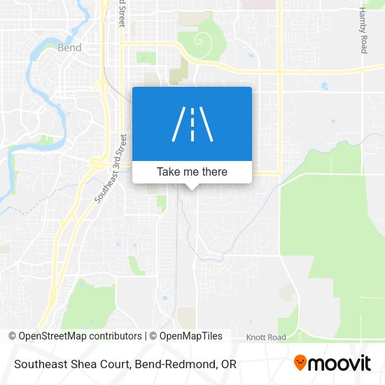 Southeast Shea Court map