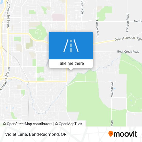 Mapa de Violet Lane