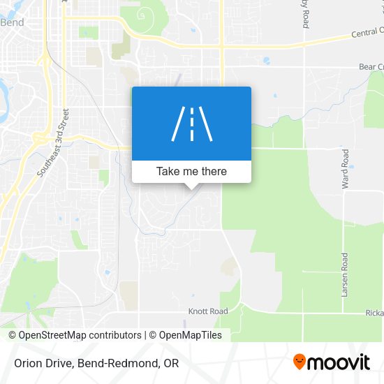 Mapa de Orion Drive