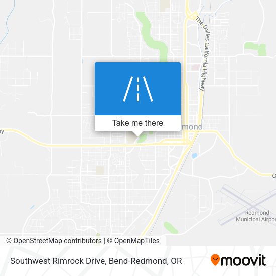 Southwest Rimrock Drive map