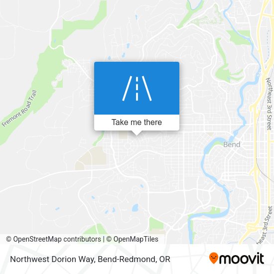 Northwest Dorion Way map